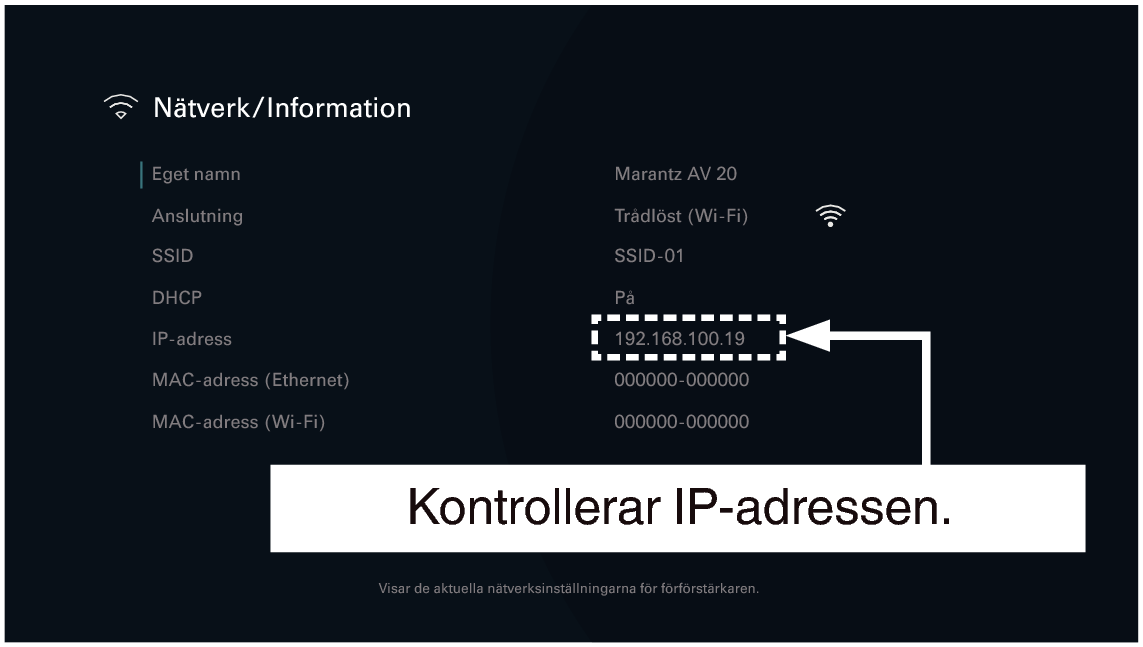 GUI NetworkInfo AV20